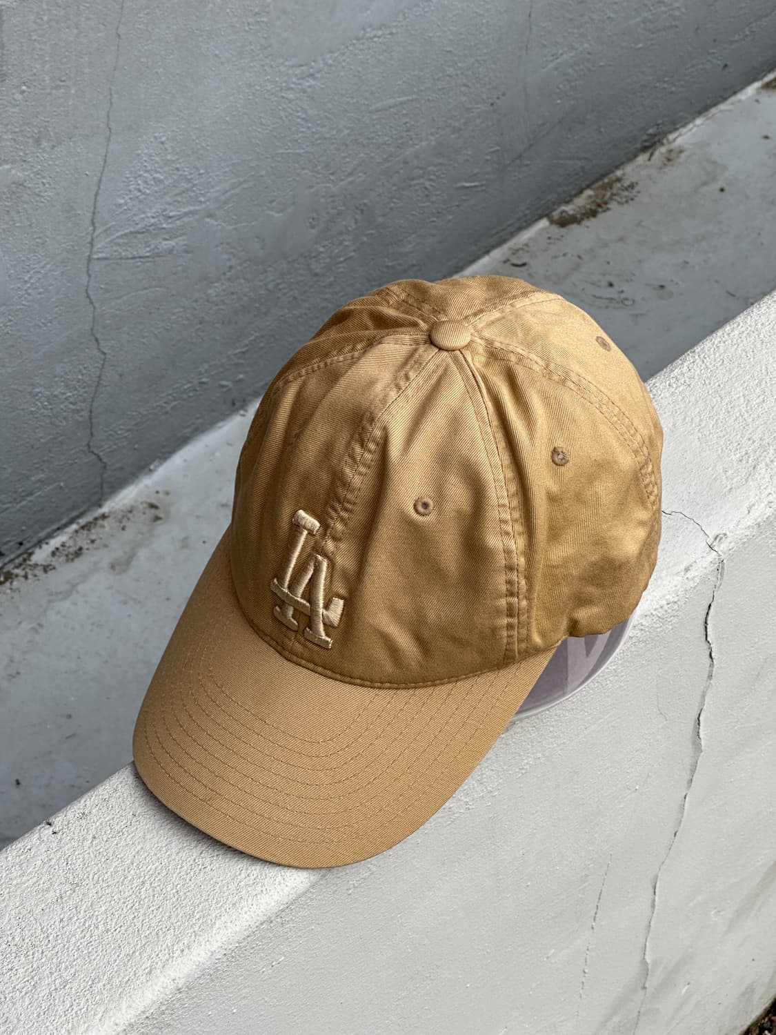 [F] MLB 엠엘비 엘에이 레이커스 골든 베이지 볼캡 모자 상품이미지2