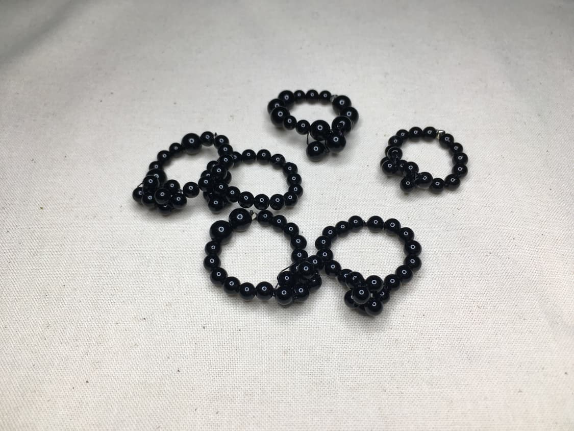 Handmade ring  (black olive ring 01 ) 상품이미지4