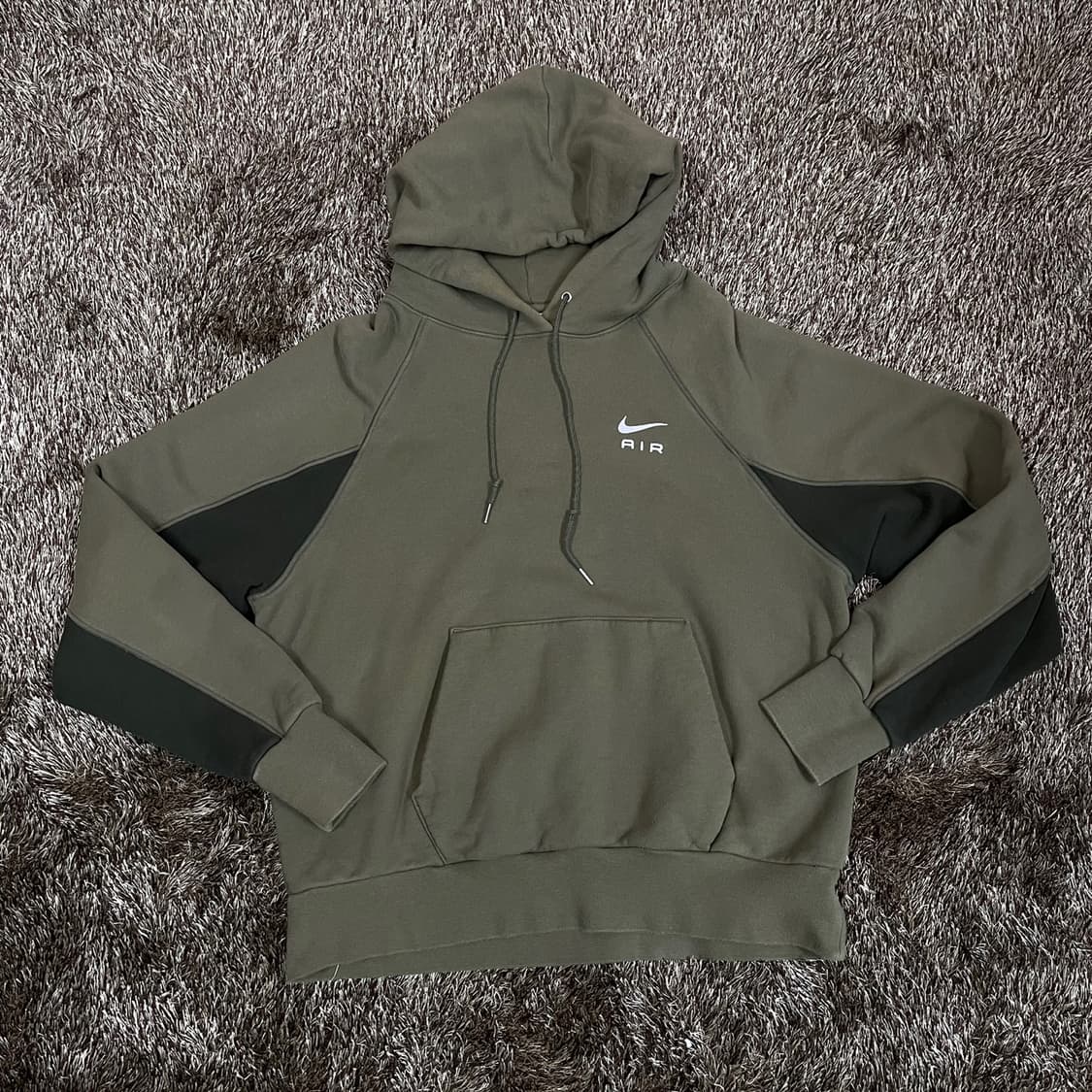 나이키 Nike 올리브그린 AIR 라글란 후드티 XL (105) 상품이미지1