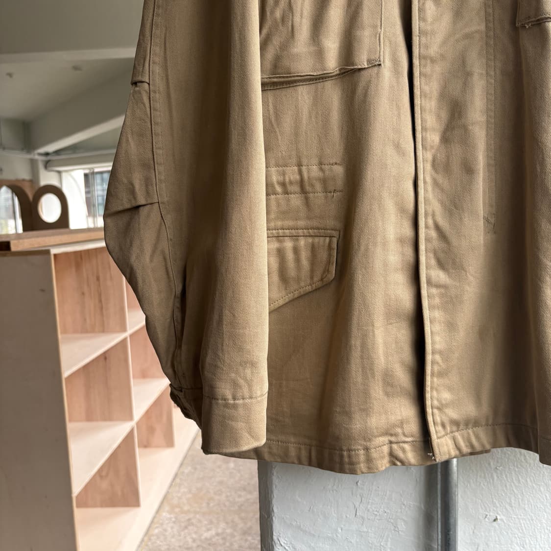 90s 알파 인더스트리 베이지 M65 필드자켓 상품이미지3