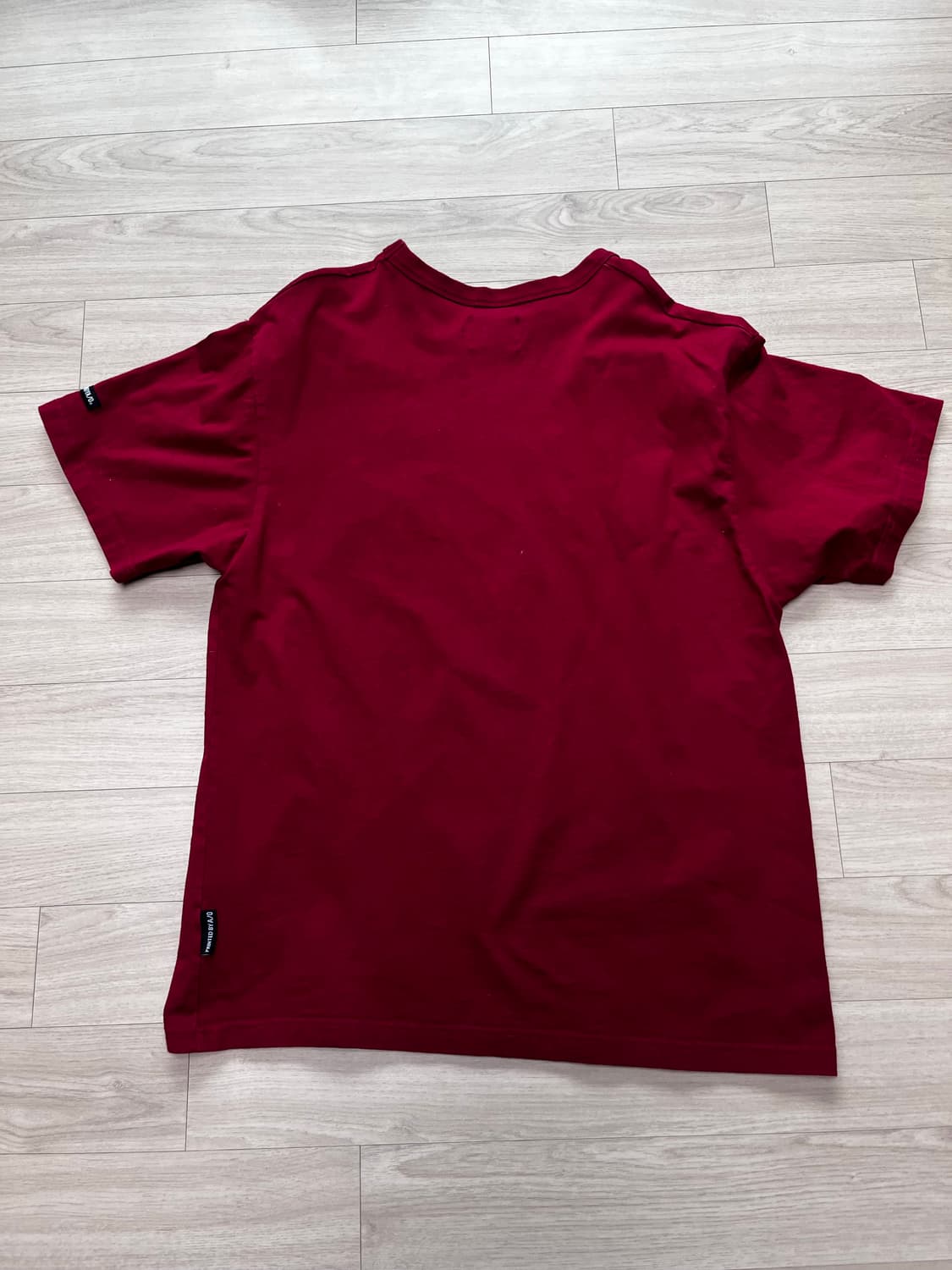 아조바이아조 [PBA] DBOF Logo T-Shirt [BURGUNDY 상품이미지2