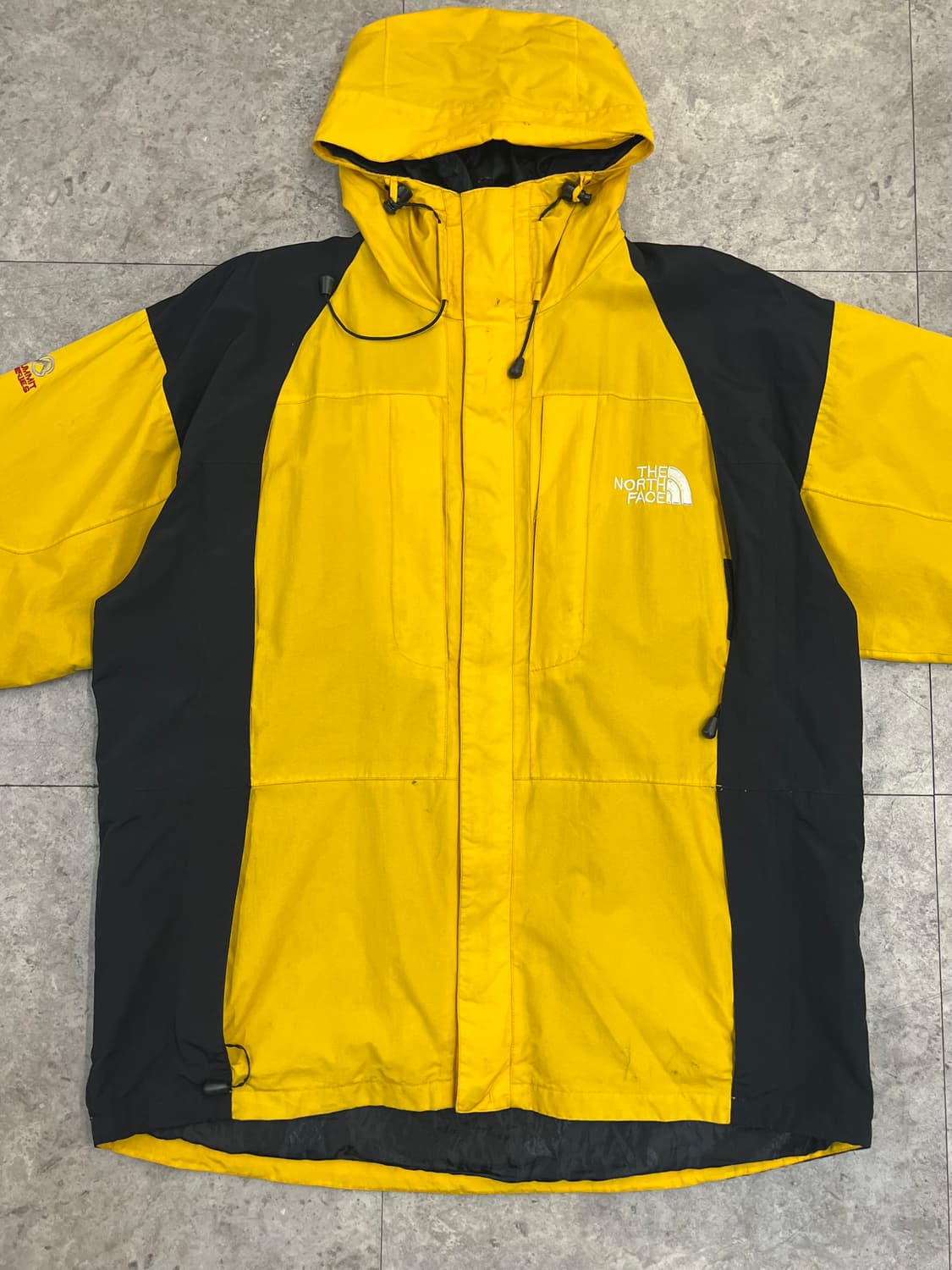 노스페이스 써밋시리즈 후드 바람막이 옐로우 XL #csz3392  상품이미지4