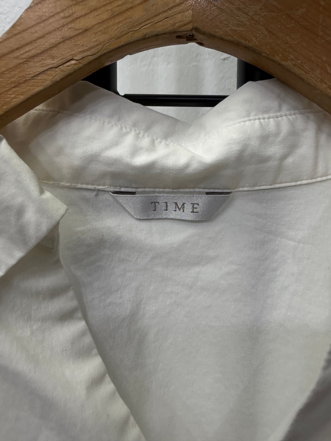정품) 타임옴므 한섬 흰색 셔츠 남방 100 상품이미지6