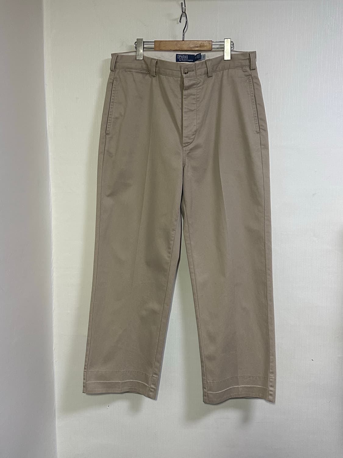 23SS) QR 신형 폴로 랄프로렌 빅치노팬츠 33/카키베이지 상품이미지2