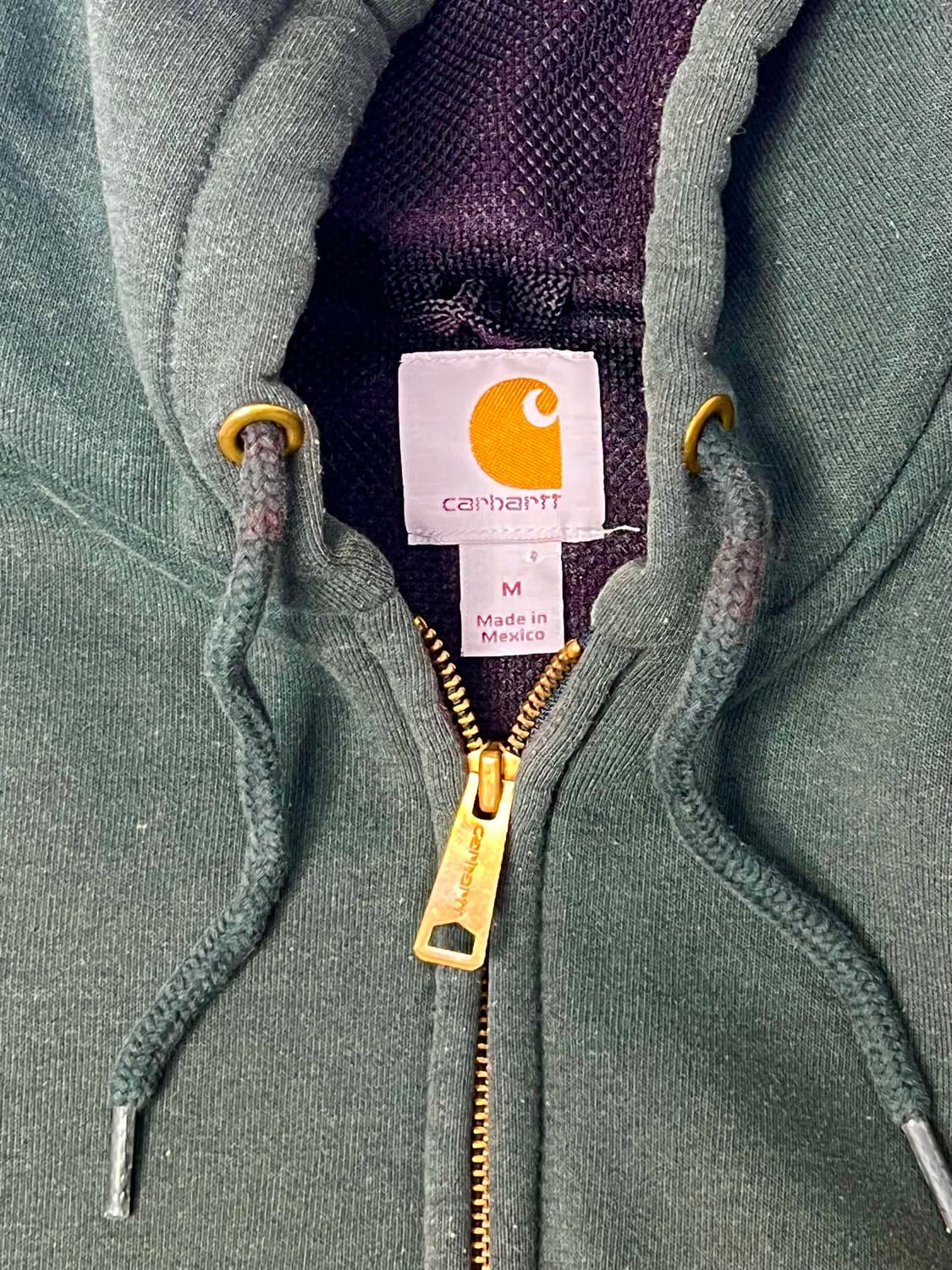 칼하트 딥그린 후드집업 상품이미지3