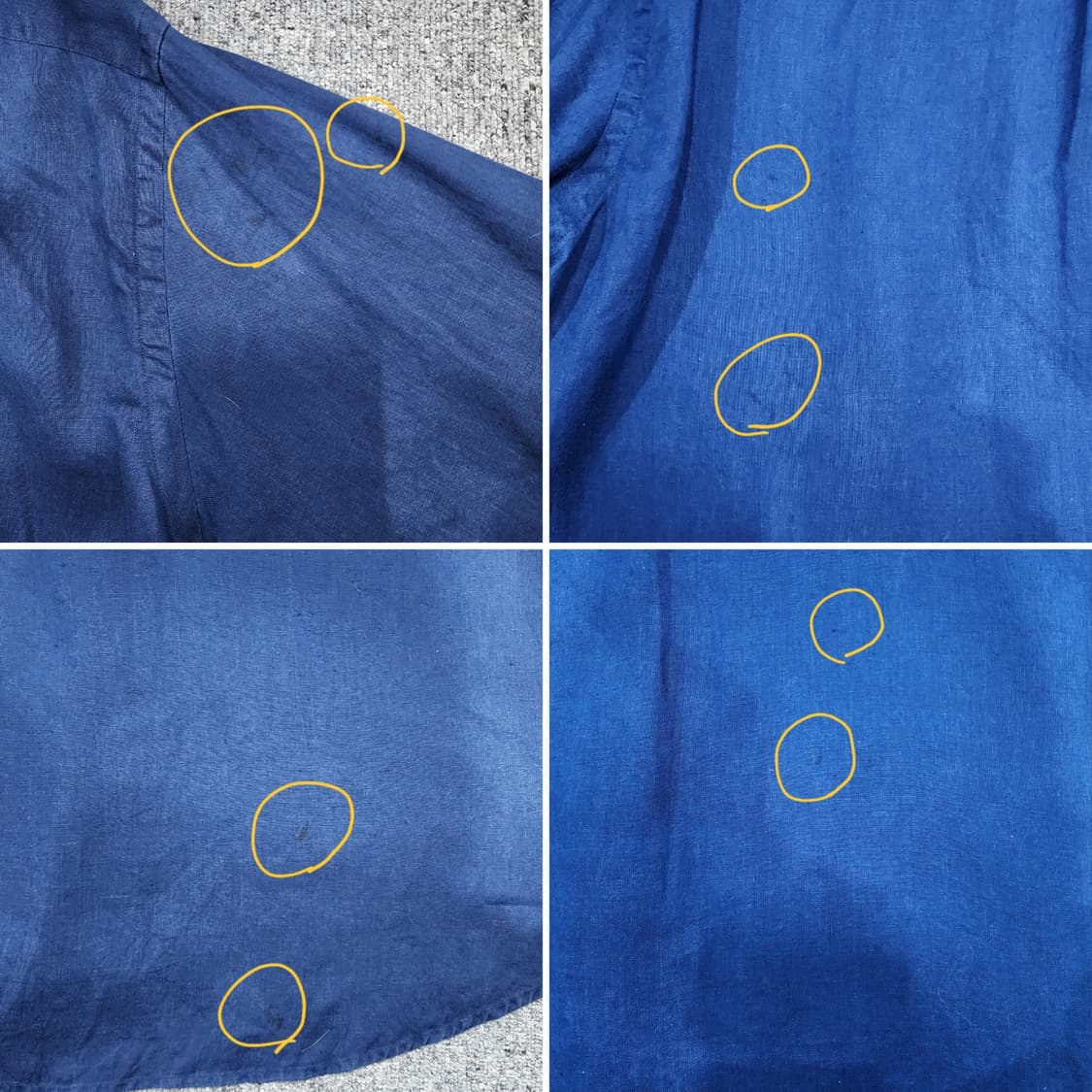 폴로 랄프로렌 클래식핏 린넨 네이비 셔츠 XXL 상품이미지7