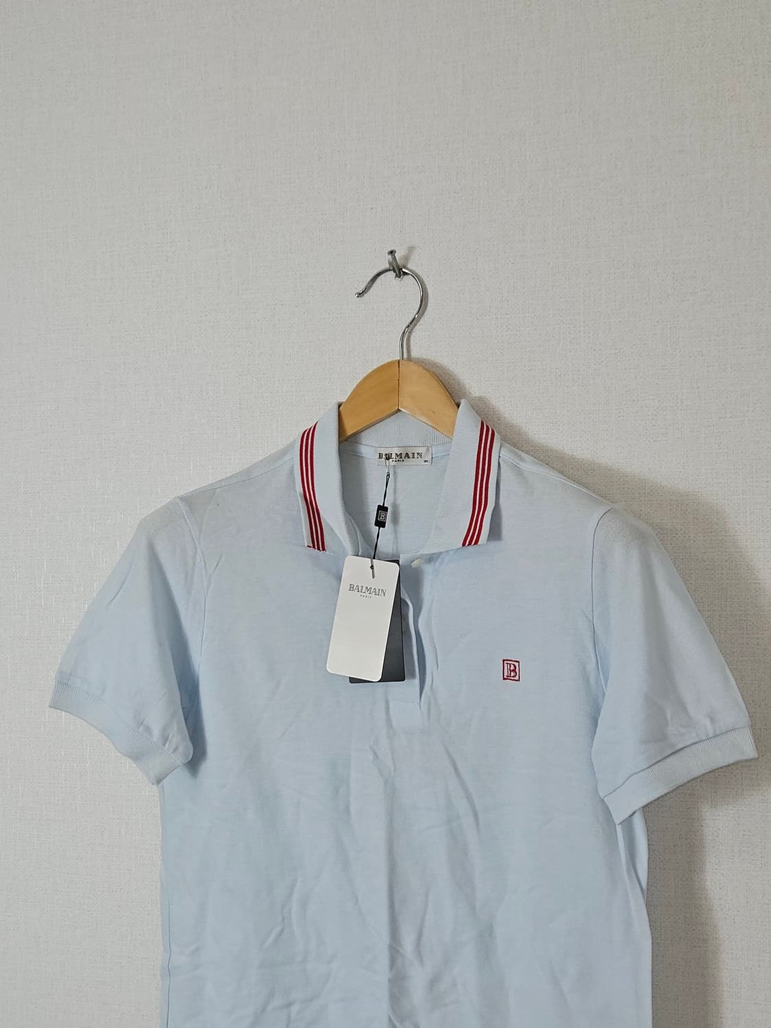 발망 BALMAIN 파리 반팔 카라티 피케티 폴로 95 (새상품) 상품이미지2
