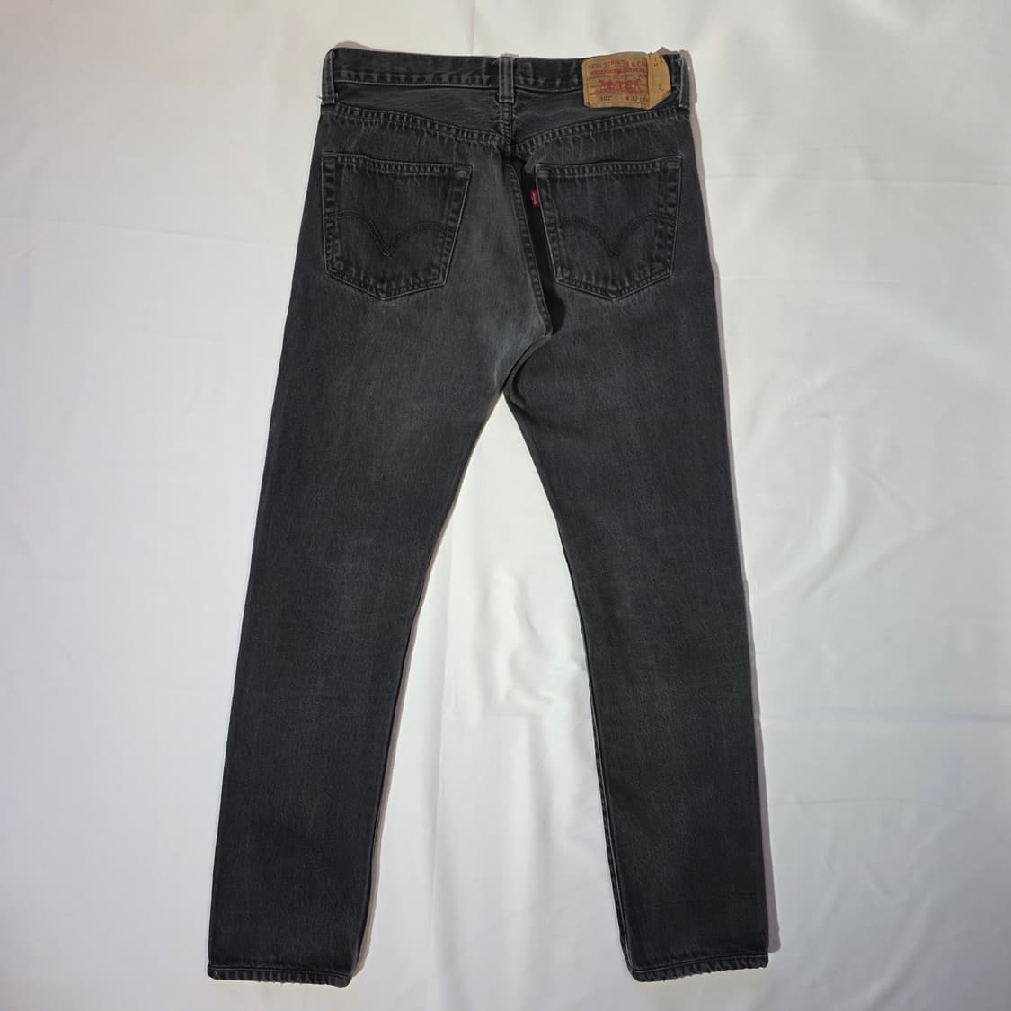 [W32L33]00S 리바이스 08501 블랙 데님팬츠 상품이미지6