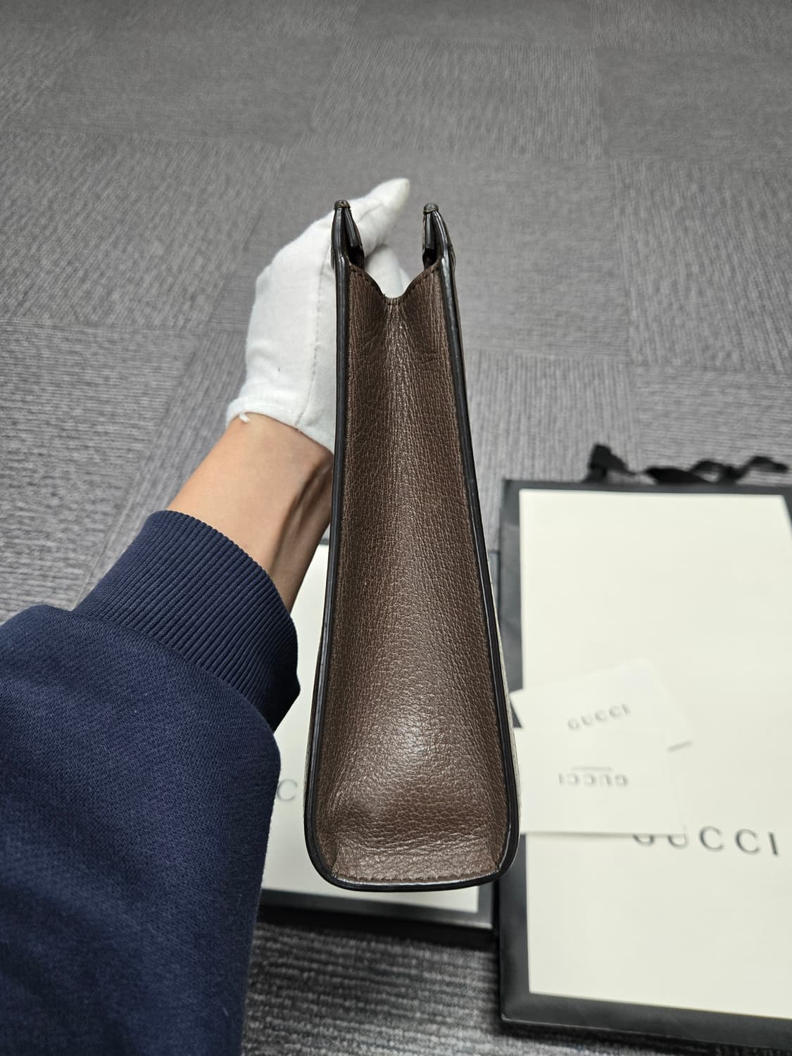 [특가][정품] 구찌 시그니처 삼선 보야주 클러치백 상품이미지3