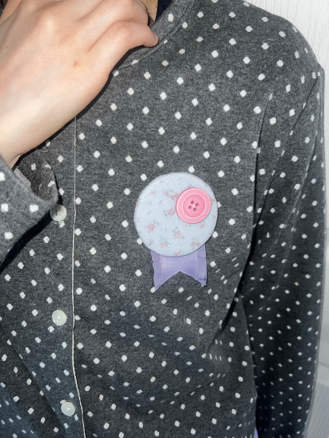 패브릭 로제트뱃지 상품이미지1