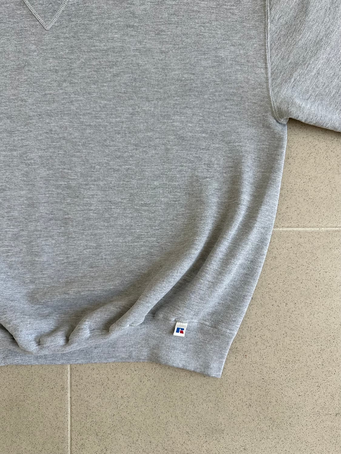 90s 빈티지 러셀 스웻셔츠 그레이 XL USA 상품이미지3