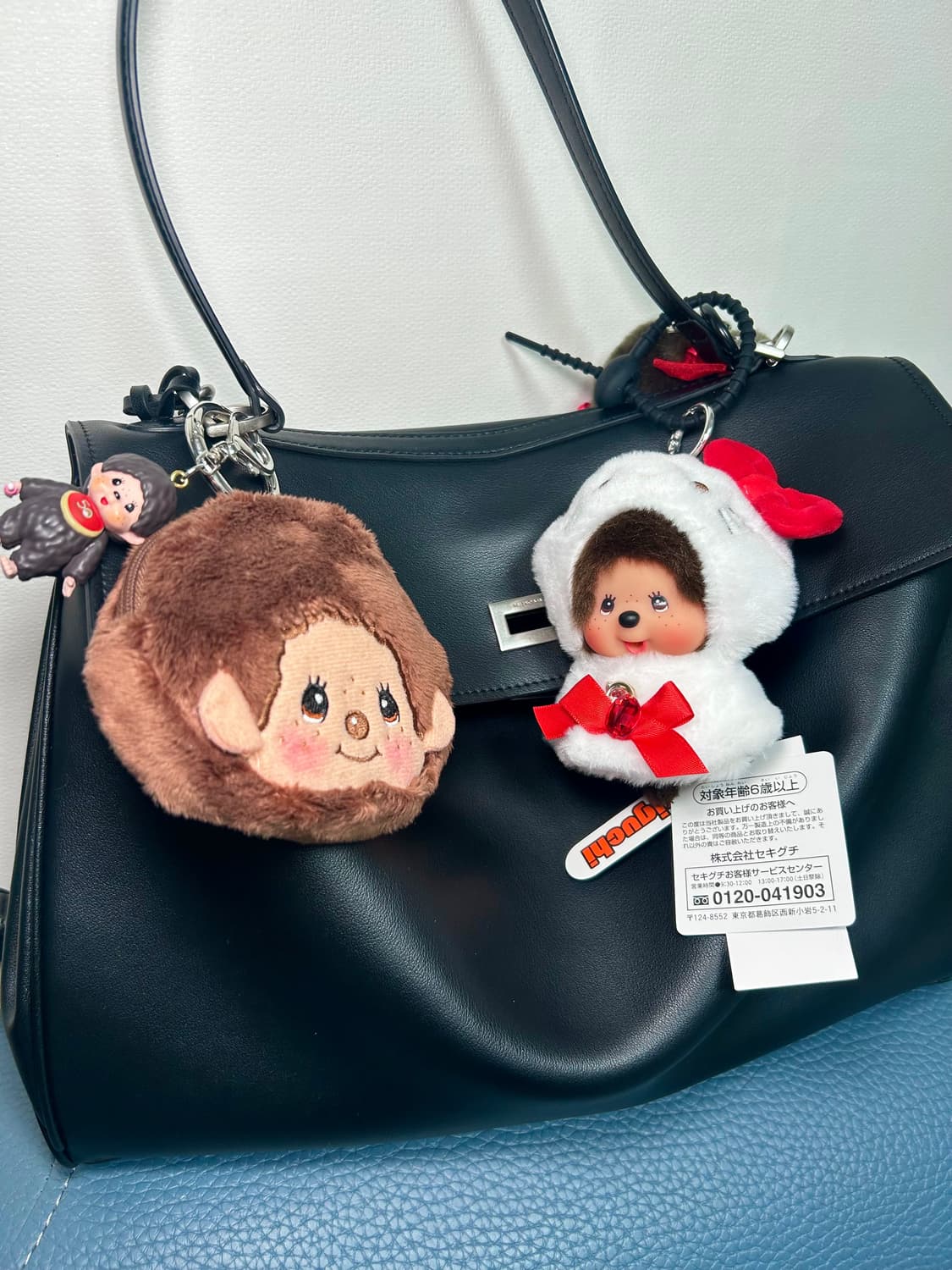 (46)정품대두몬치치💖🙊😻콜라보 커스텀키링 상품이미지6