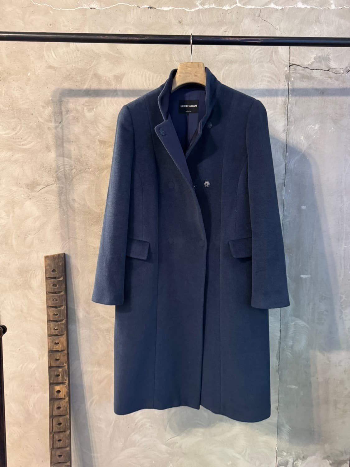 조르지오 아르마니 앙고라 울 코트 66~77 상품이미지1