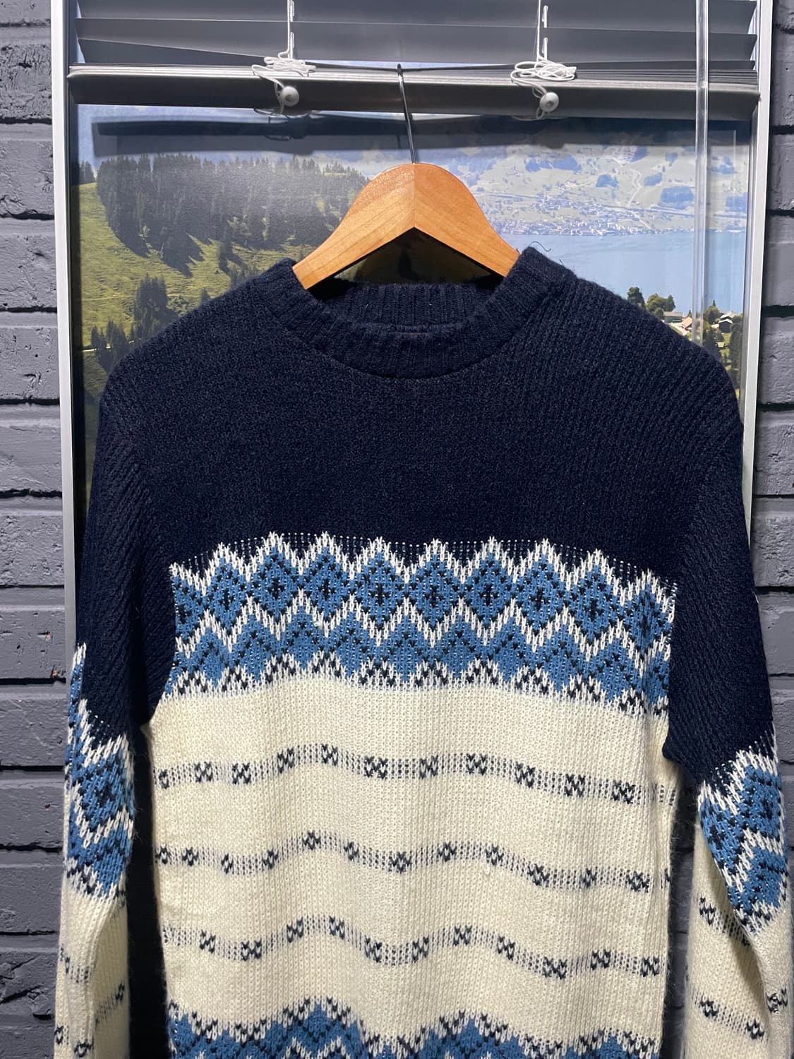 빈티지 노르딕 니트 상품이미지5