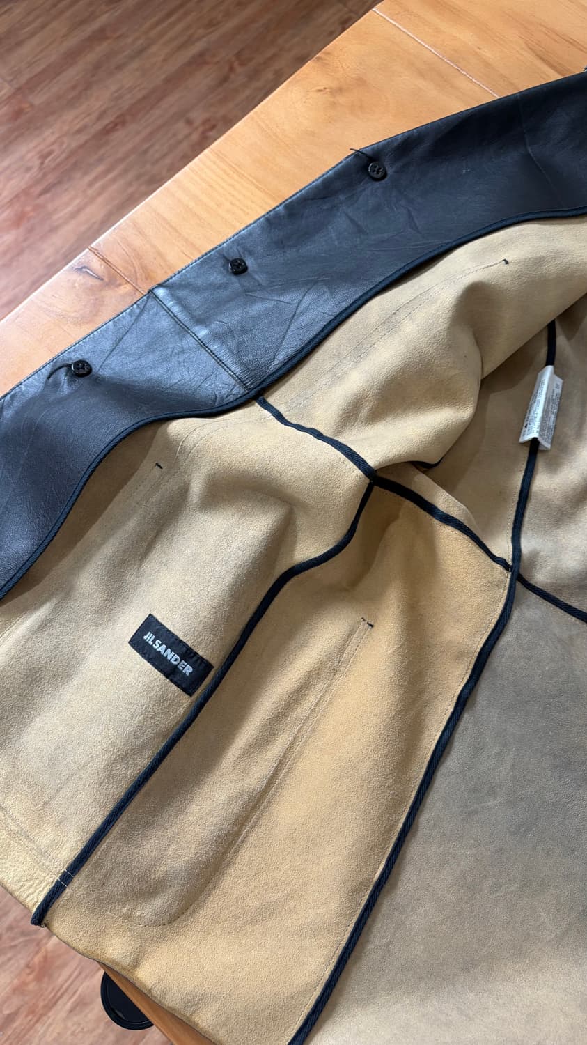 질샌더 레더 즐레이져 상품이미지5