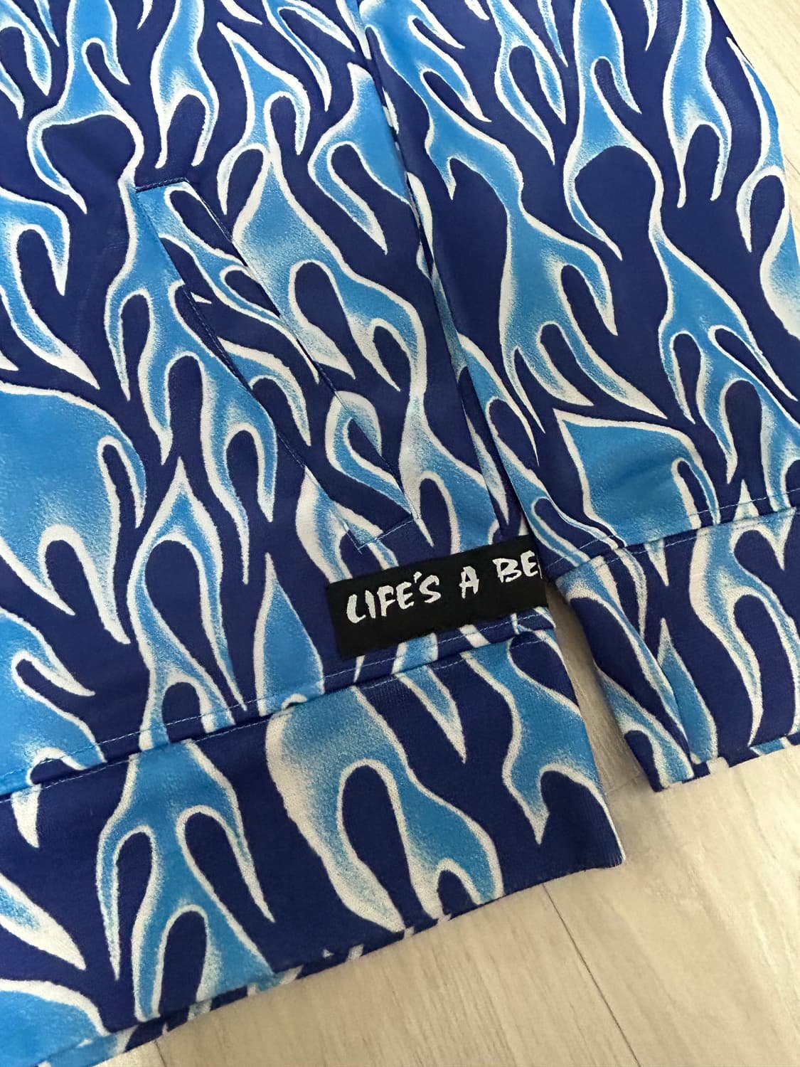 life's a beach 라이프 어 비치 져지 자켓 플레임 불꽃 상품이미지5