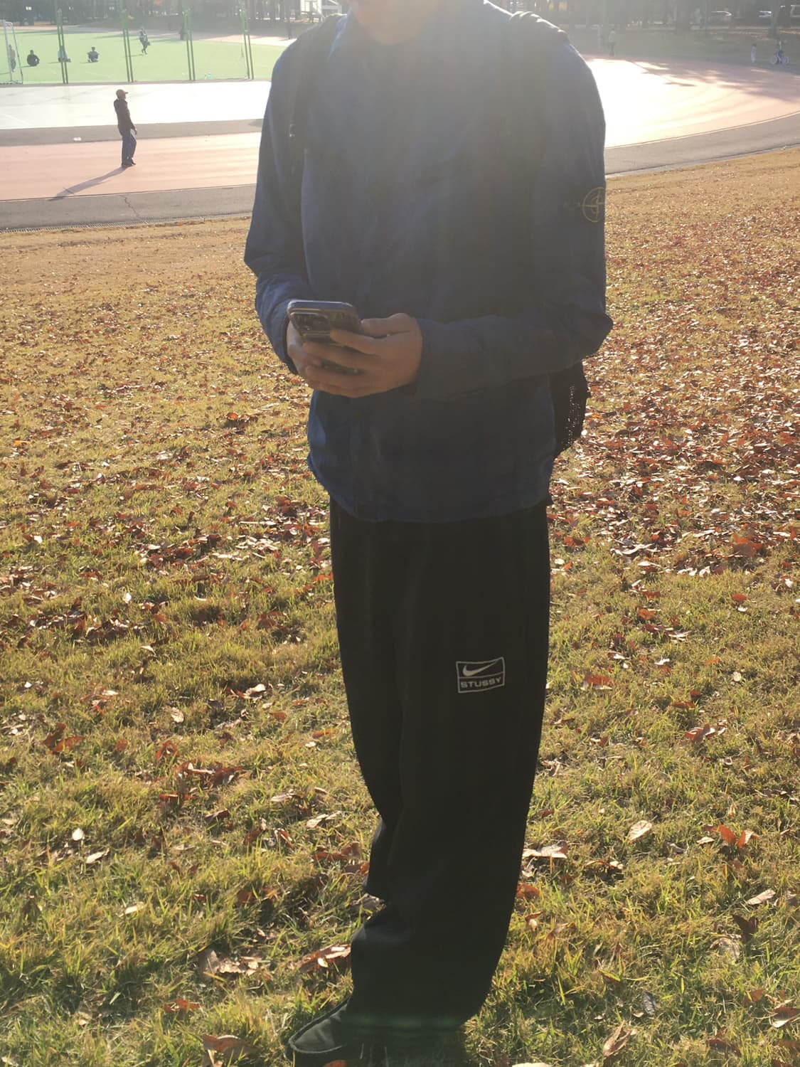 나이키 X 스투시 조거팬츠 블랙 L 상품이미지2