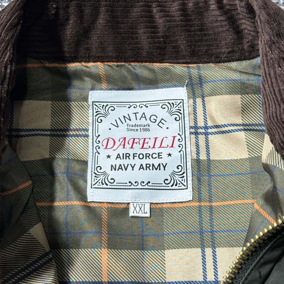 빈티지 사파리 헌팅 자켓 상품이미지4