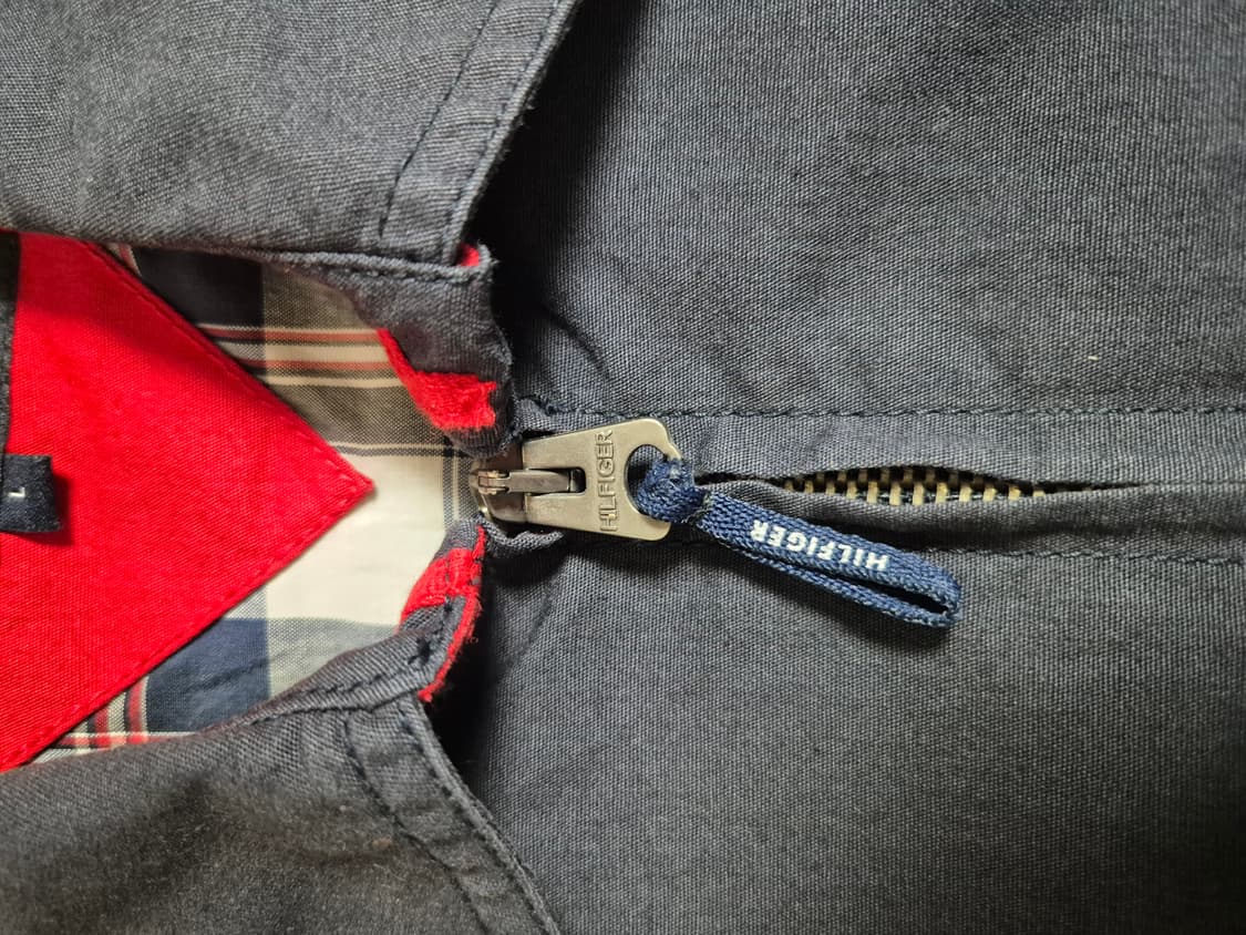 타미힐피거 코튼 스탠넥 블루종 자켓 L 상품이미지2