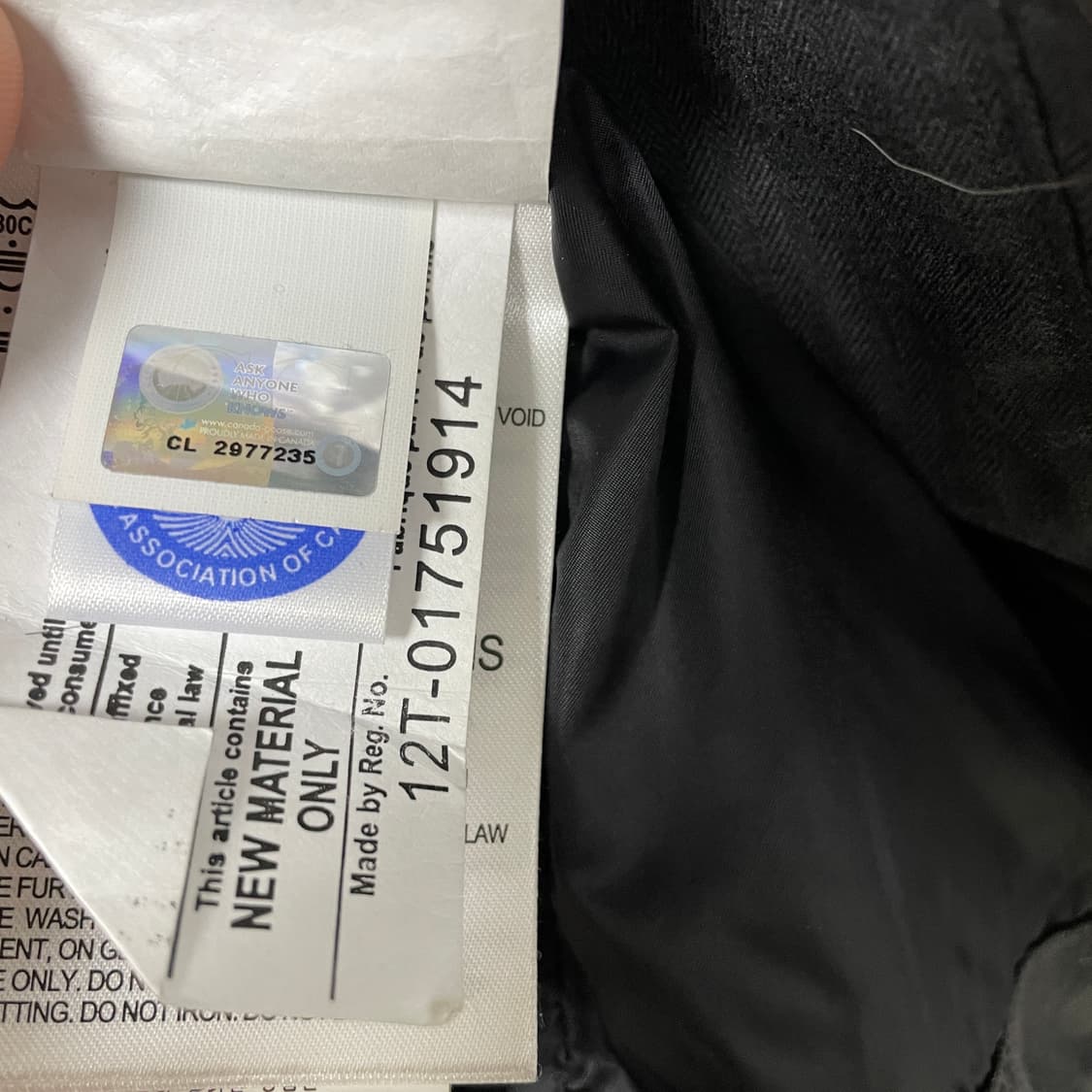 캐나다구스 블랙라벨 패딩 S(W) 상품이미지10