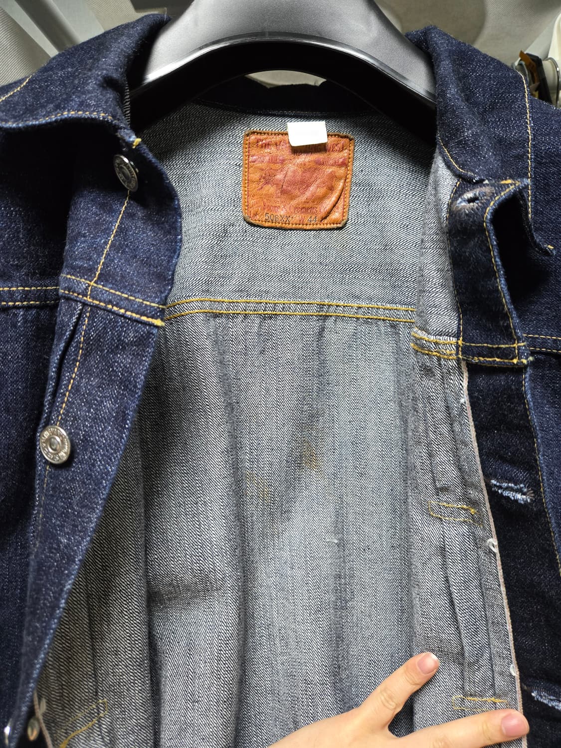 프리휠러스 506xx 대전판(1942) 44사이즈 상품이미지4