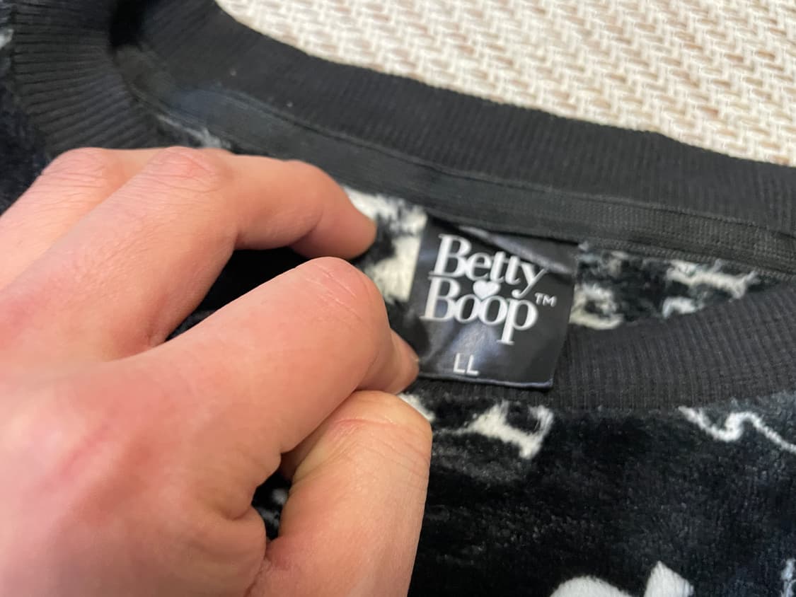 베티 붑 올오버 플리스 스웻셔츠  J03681 상품이미지4