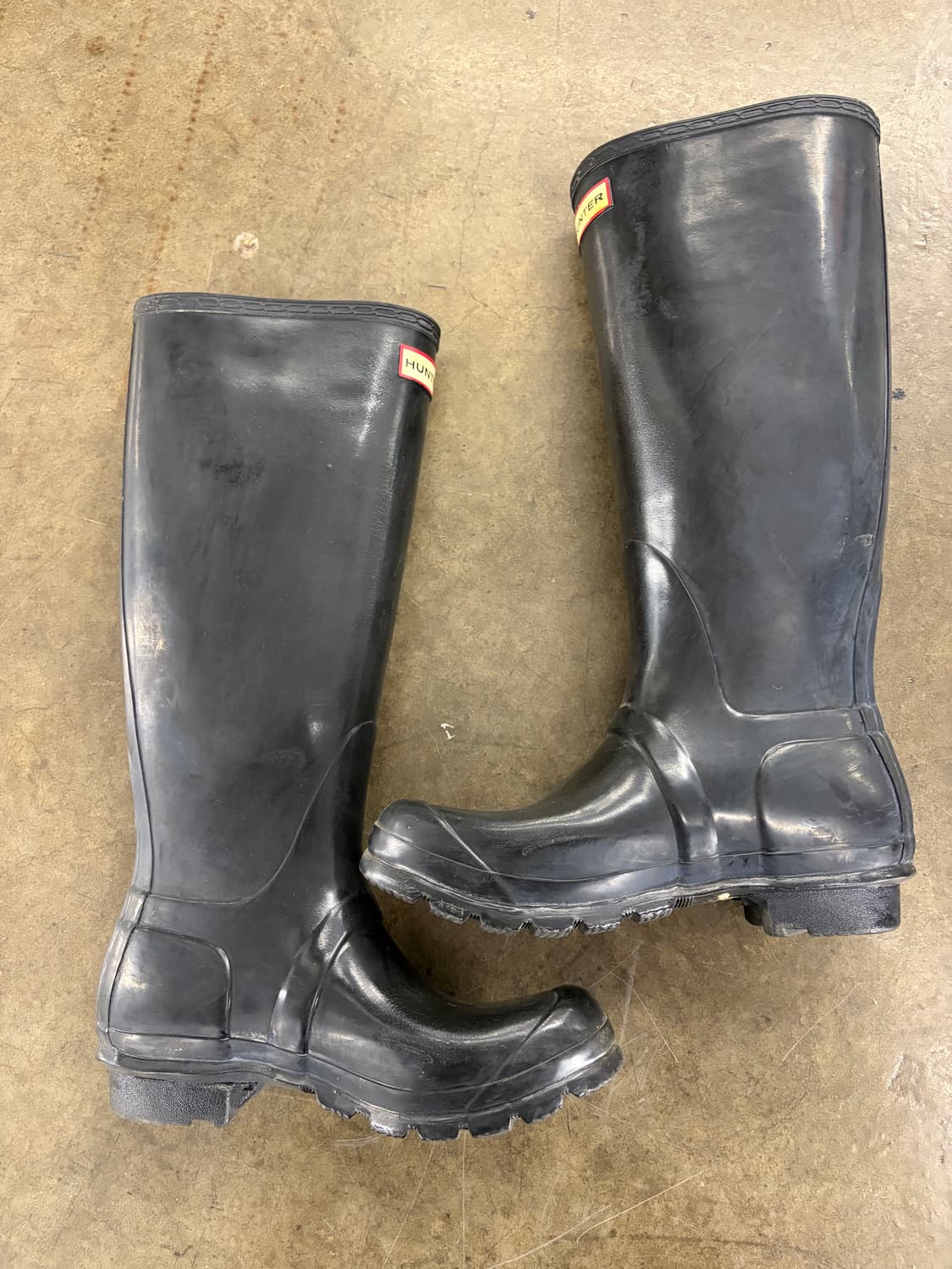 헌터 오리지널 톨 레인부츠 블랙 EU37 상품이미지4