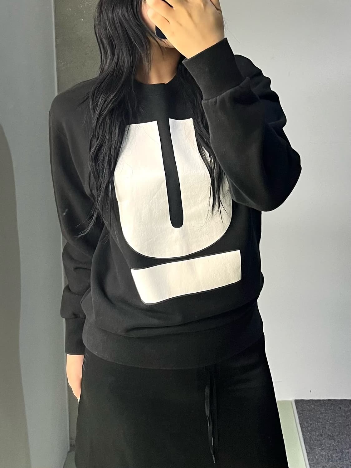 언더커버 U 로고 프린티드 스웻셔츠 상품이미지2