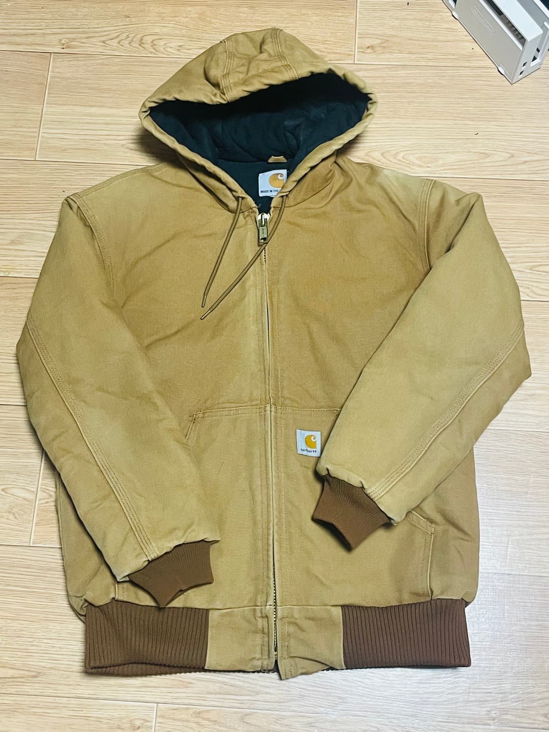 칼하트 j140 brn 액티브 자켓 S 상품이미지1