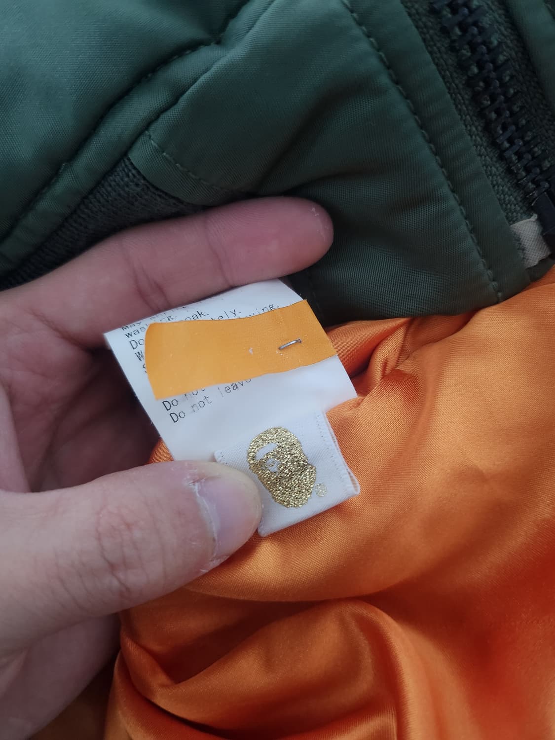 베이프 MA-1 상품이미지9