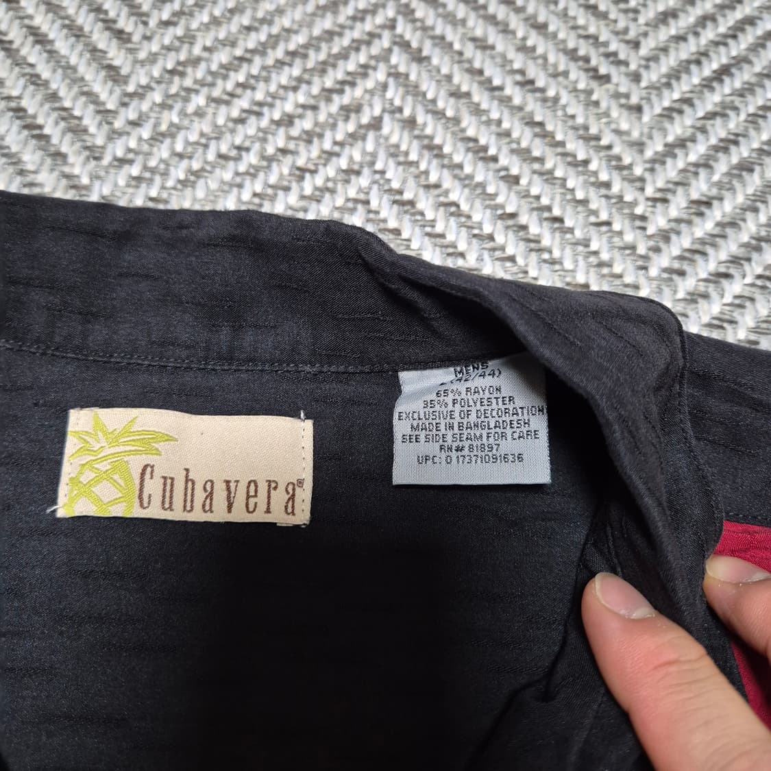 00s 빈티지 쿠바베라 셔츠 (XL) 상품이미지3