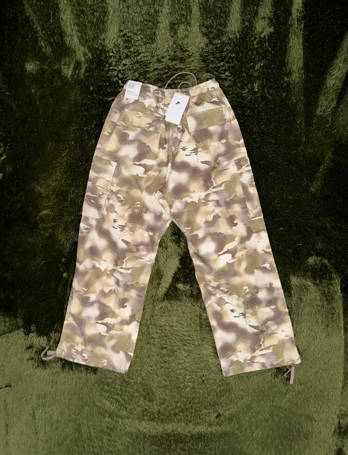 [M] 나이키 우먼즈 카모 립스탑 미드라이즈 카고 팬츠 상품이미지8