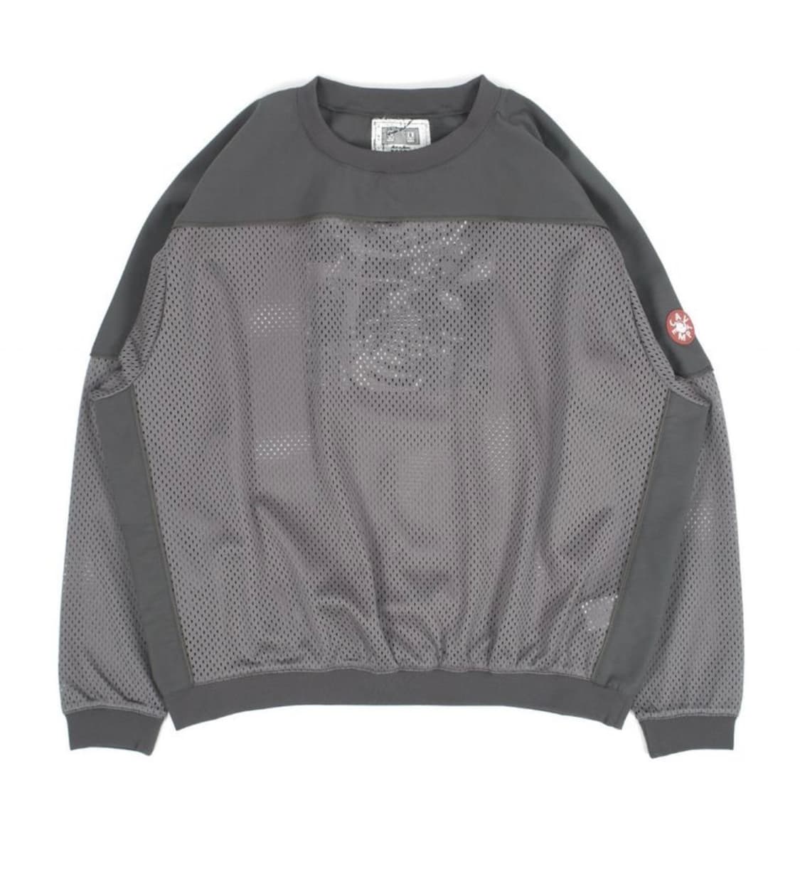[XL] 카브엠트 메쉬 트랙 크루 넥 스웨트셔츠 상품이미지1