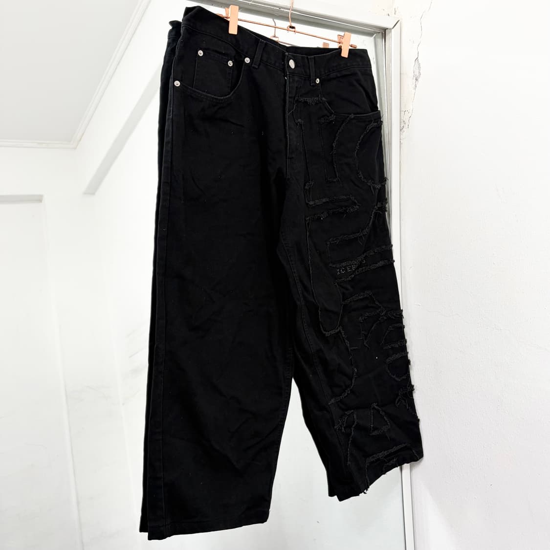 아이스버그 빅로고 블랙진 상품이미지4