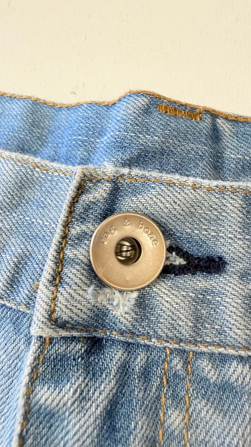 랙앤본 Rag & Bone 데님 숏팬츠 26인치 정가 36만원대 디테일이 상품이미지3