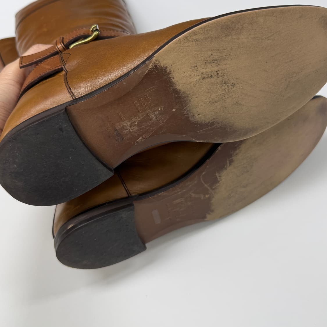 Margaret Howell belt long boots 상품이미지7