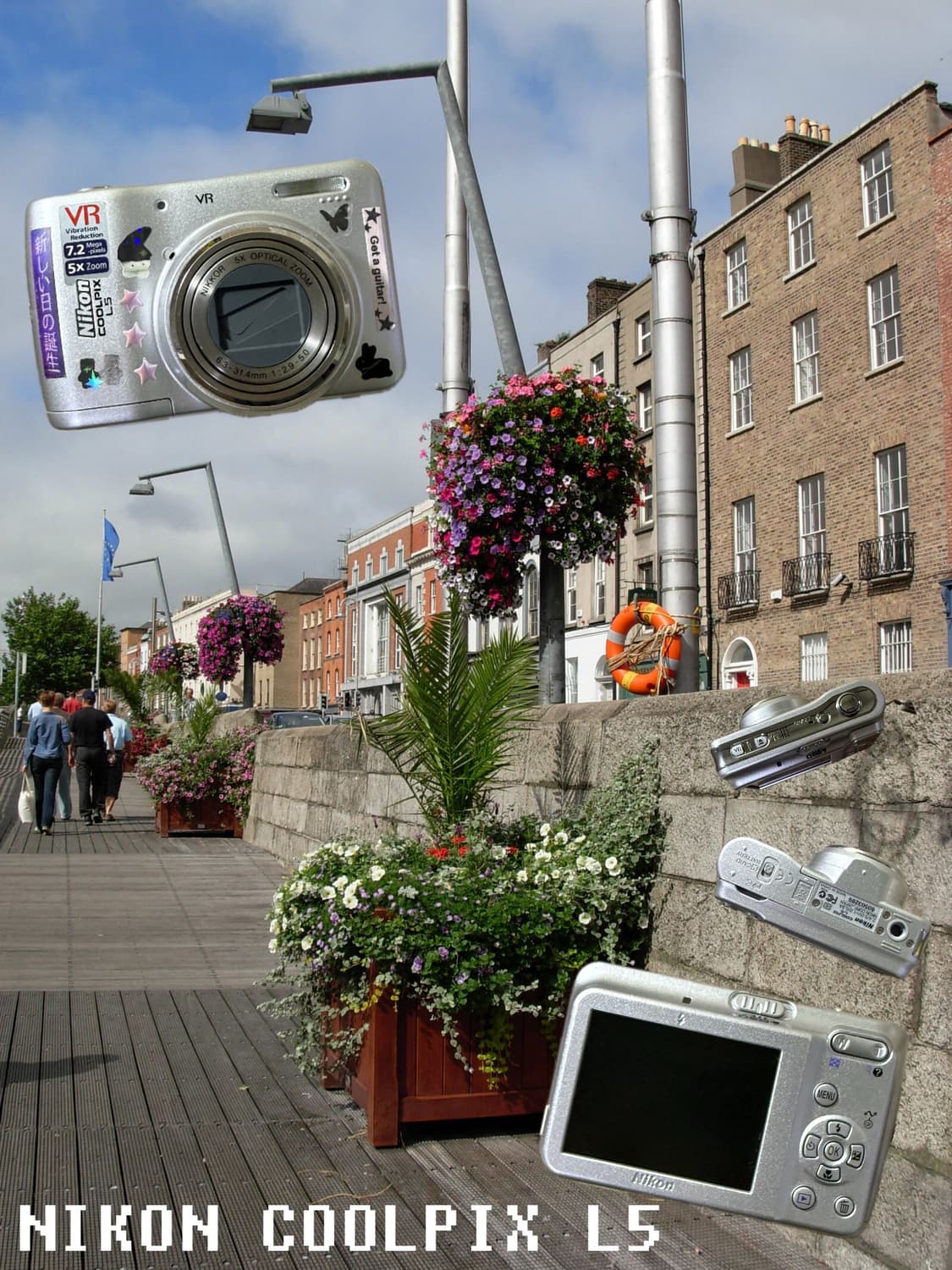 작례 O)Nikon coolpix L5 니콘 쿨픽스 빈티지 디카 상품이미지1