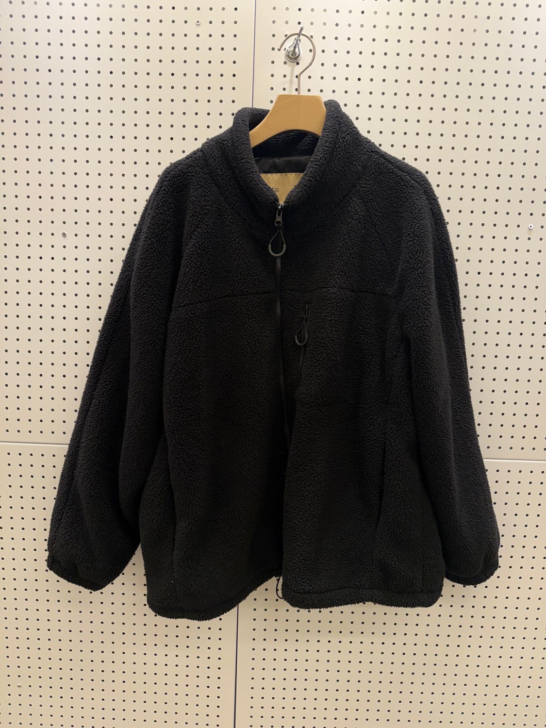 마뗑킴 백로고 플리스 자켓 U1060 상품이미지2