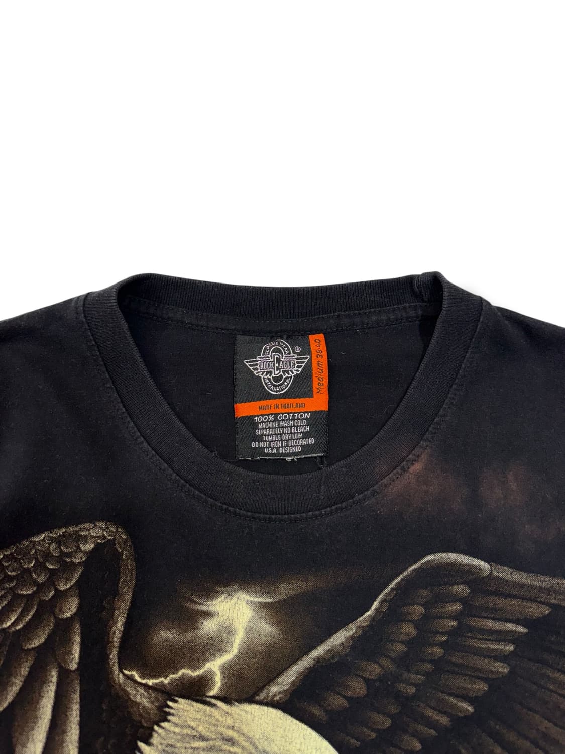 락이글 Rock Eagle 독수리 락 티셔츠 (M)   상품이미지4