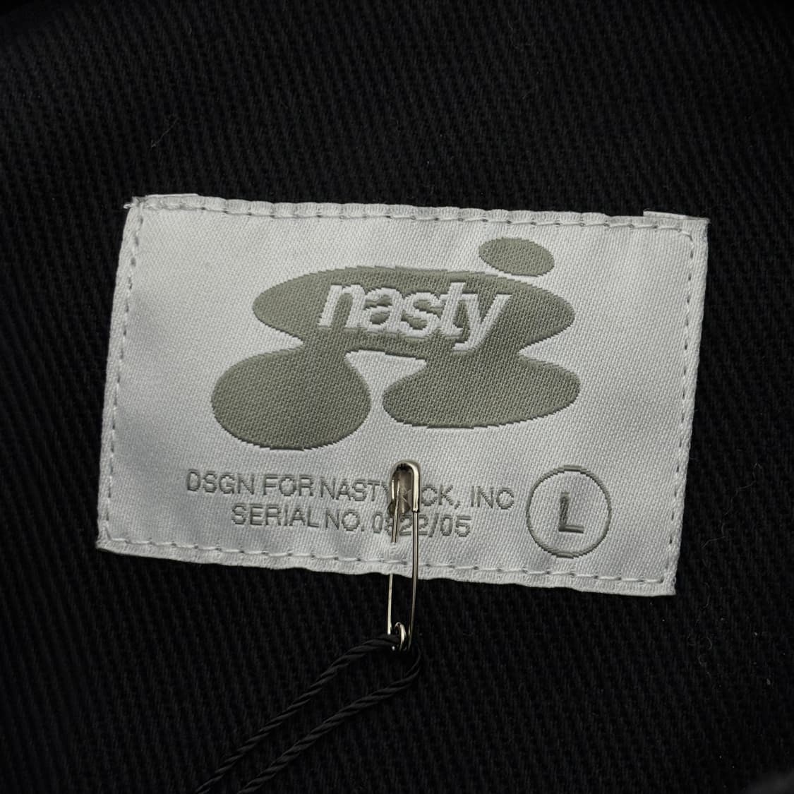 네스티 블랙 레이싱 면자켓 상품이미지3