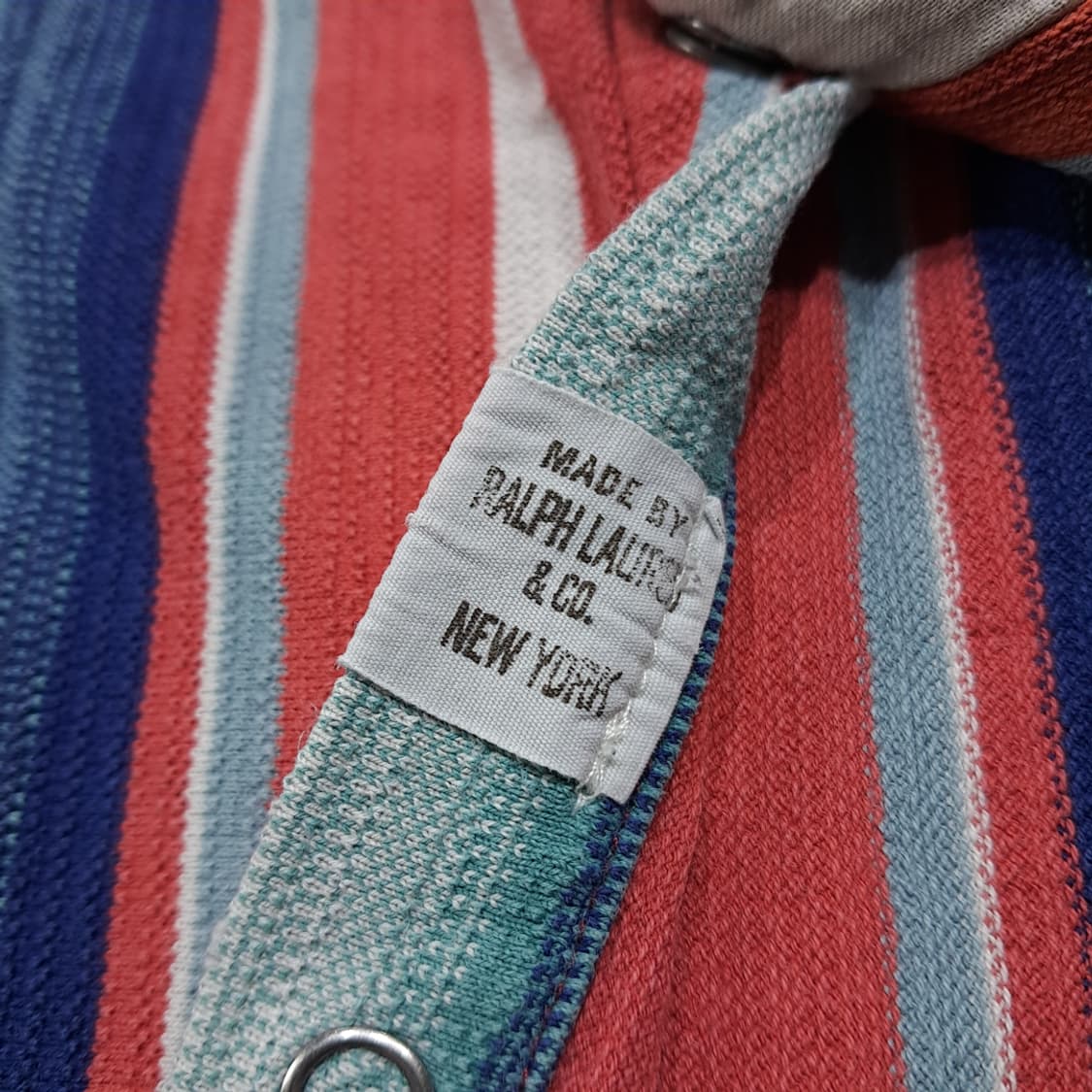 CL889 M 폴로 90s 슬럽 코튼 스트라이프 럭셔리 웨스턴 셔츠 남 상품이미지7