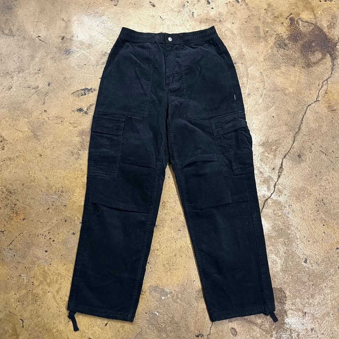 [정품] 컨버스 블랙 코듀로이 카고 바지 b10 상품이미지2