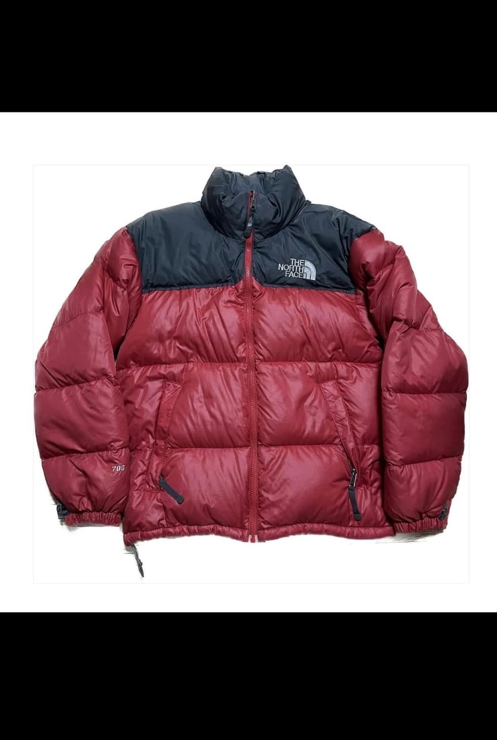 노스페이스 눕시 버건디 레드컬러  상품이미지1