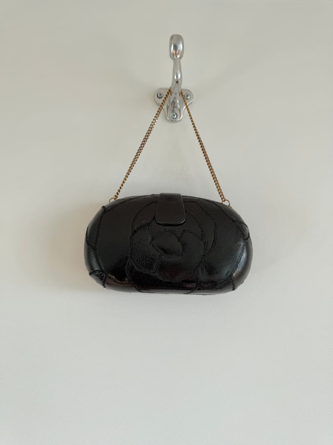 Cora Jacobs 빈티지 레더 프레임백 상품이미지1