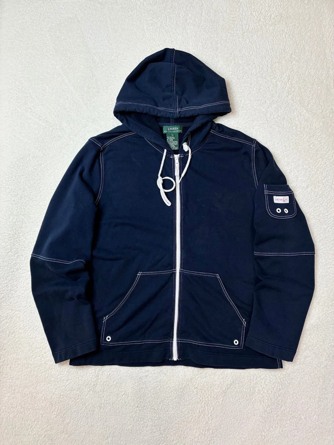 로렌 랄프로렌 00's 코튼 후드 집업 PN5790 상품이미지1