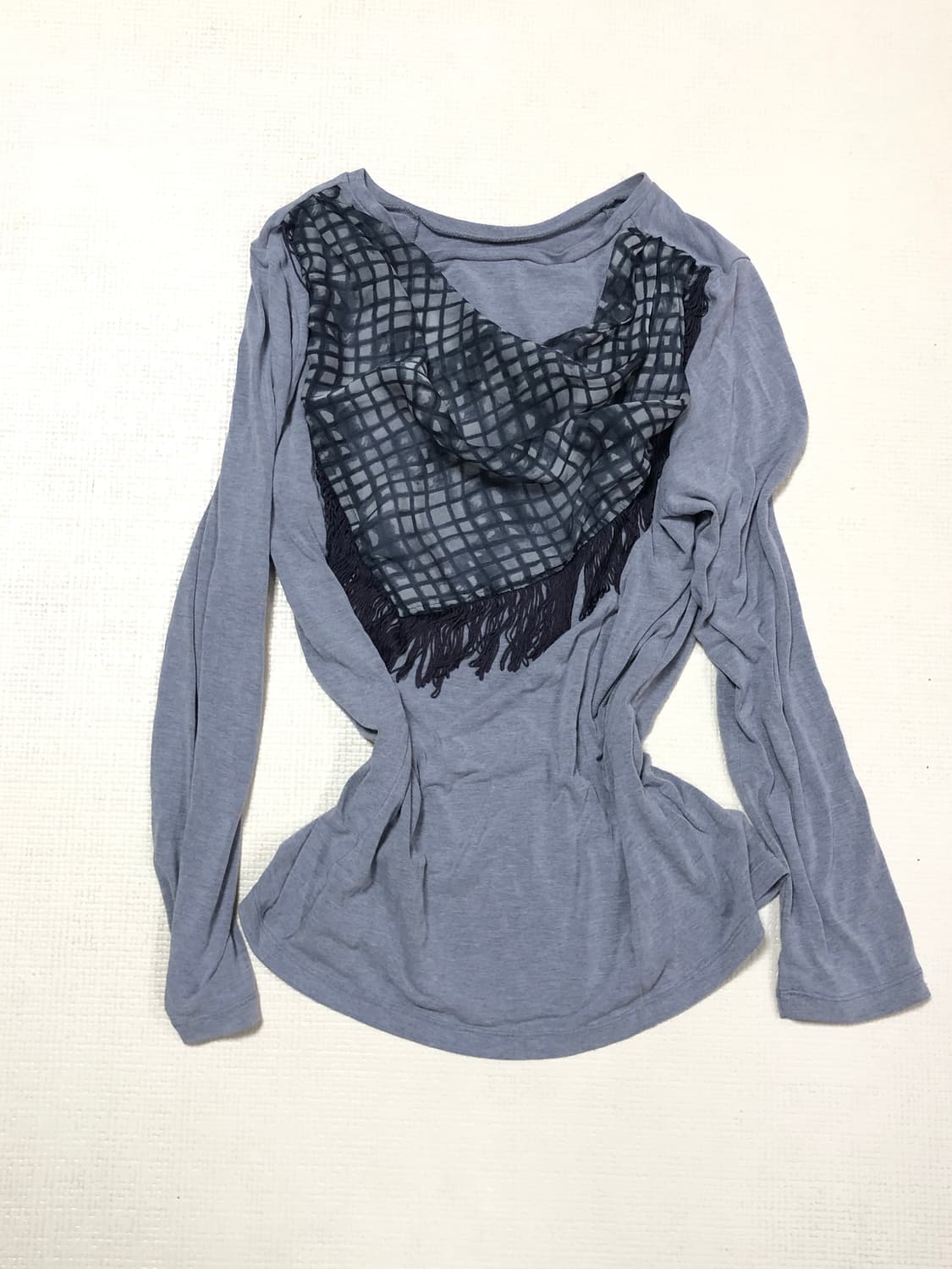 빈티지 그레이 태슬 티셔츠 상품이미지9