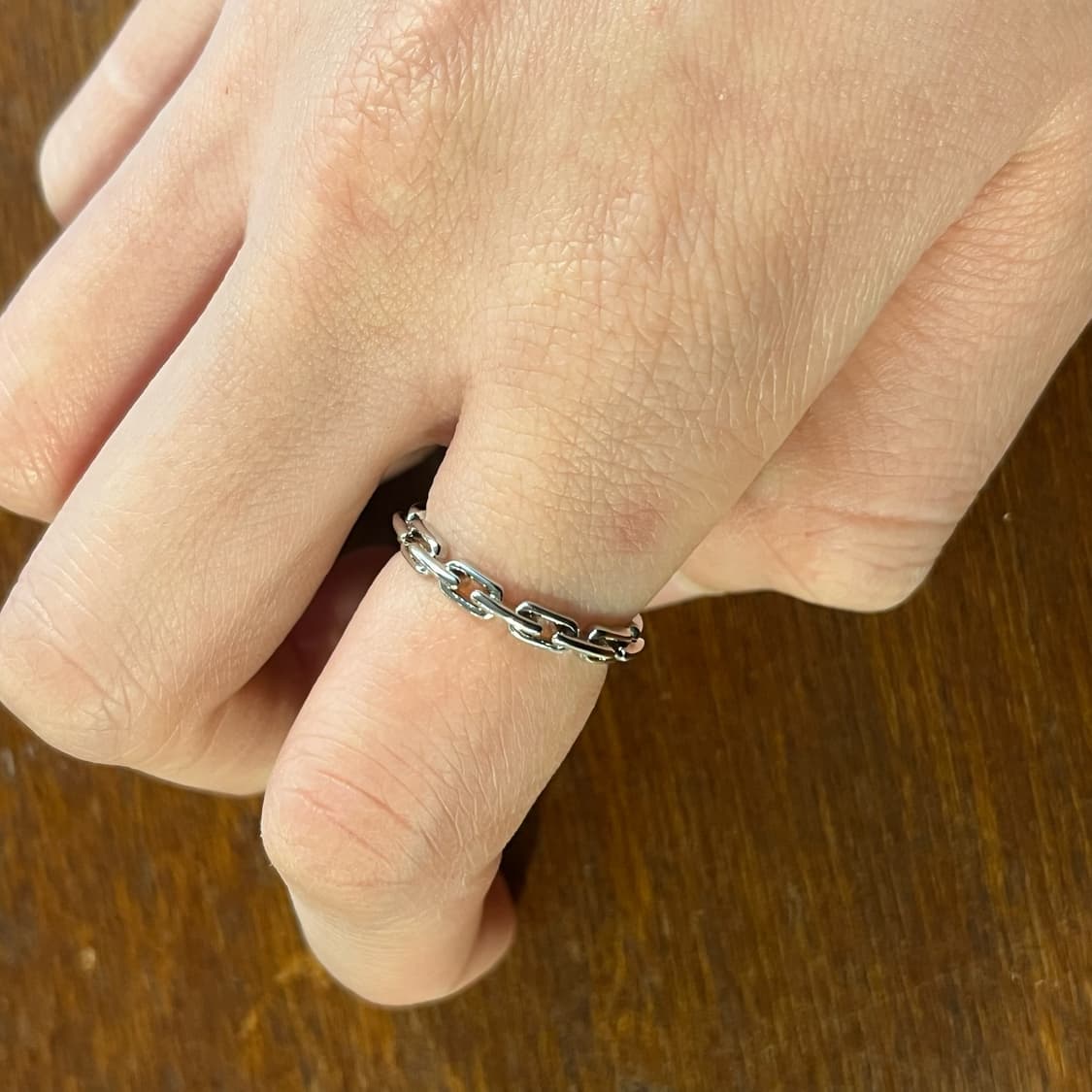 새상품 여성 신주 체인 반지  상품이미지3