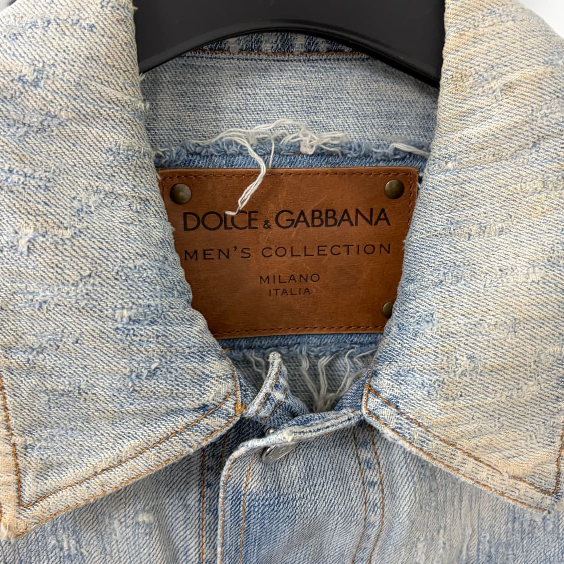 돌체앤가바나 컬렉션 데미지 데님 자켓 상품이미지6