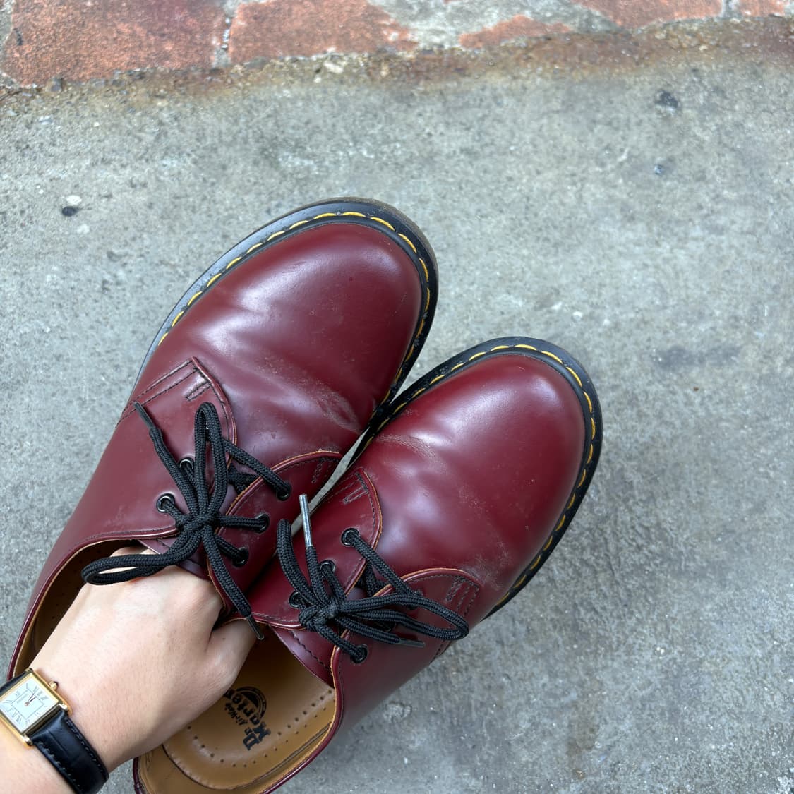 Dr. Martens 닥터마틴 1461 체리레드 로퍼 (240) 상품이미지4