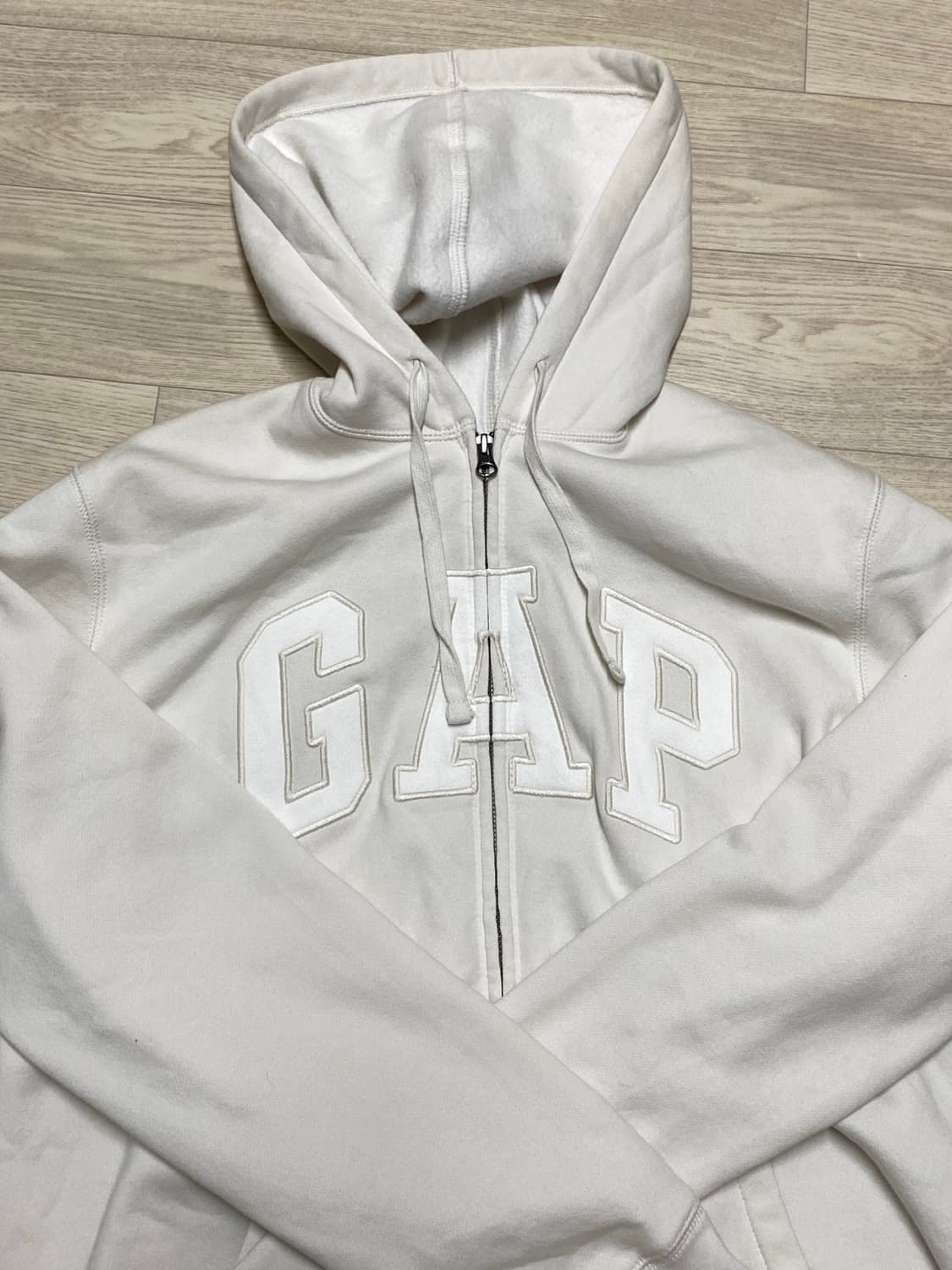 GAP 갭 후드집업 화이트 상품이미지1